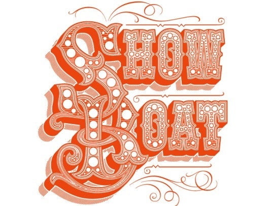 Okay Type · Show Boat #lettering #display #fancy #type #typography