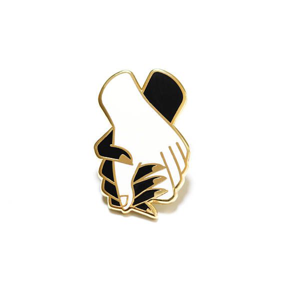 Hold Tight Enamel Pin