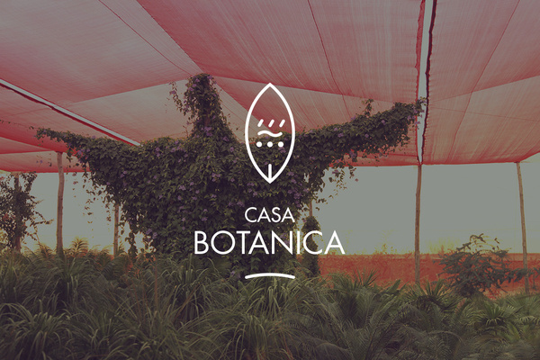 Casa Botanica identity by Fabrice Vrigny #graphic design #logo #identity #minimal #morocco