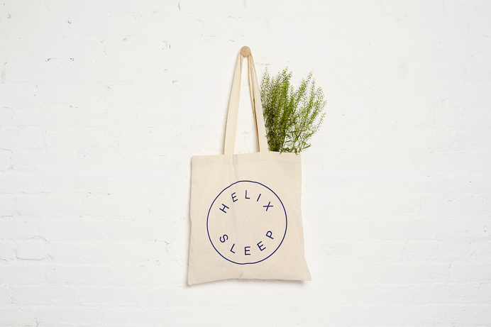 Helix Sleep Branding & Packaging by High Tide NYC. #branding #packaging #print #editorial #artdirection #logo #wordmark #icon #envelope #de