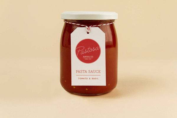 Naomie Ross & Daniel Renda: Pastosa / on Design Work Life #sauce #pasta #packagin #bottle
