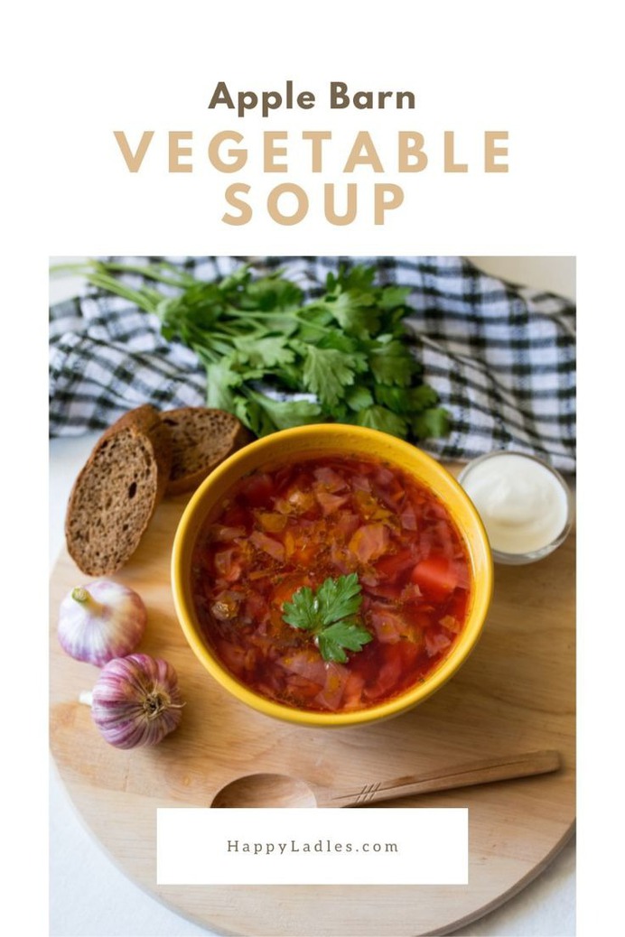 Apple Barn Vegetable Soup Recipe
#soup #recipes #food 
