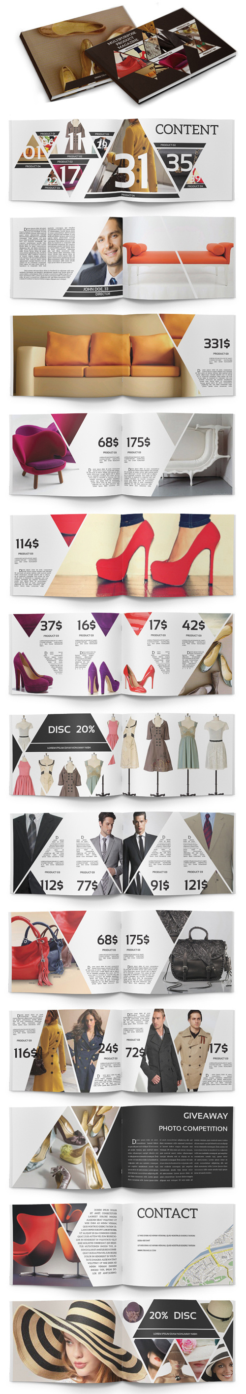 Multipurpose Product Catalogue #layout