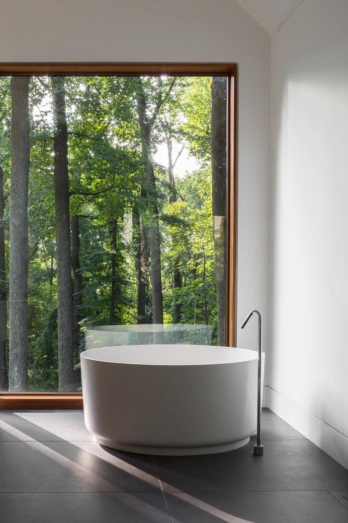 Slate House in a Maryland Forest by Ziger/Snead 9