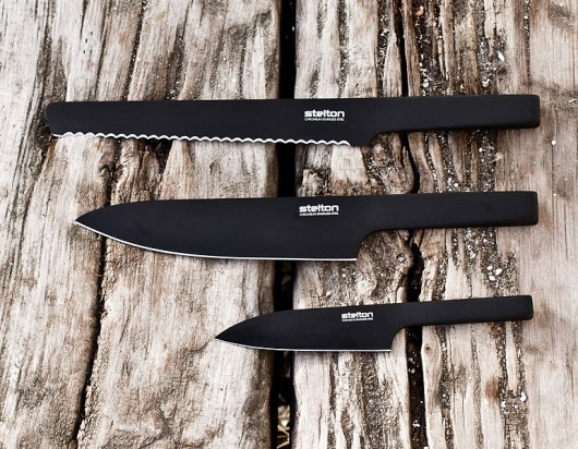 Pure_Black_web1.jpg (770×600) #design #stelton #black #kitchen #pure #knives