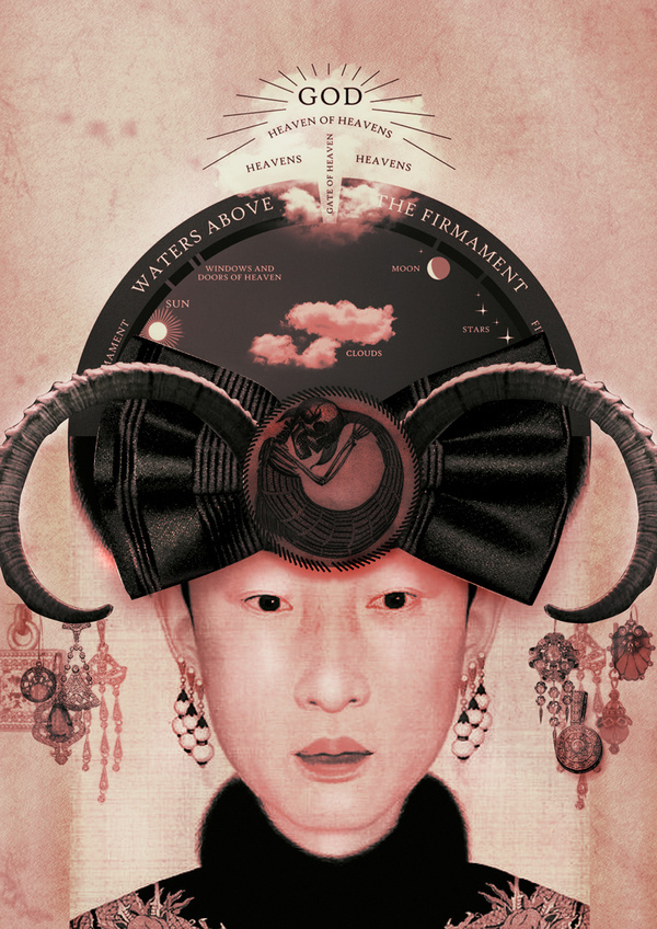 Celestial Dowager #collage #celestial #dowager