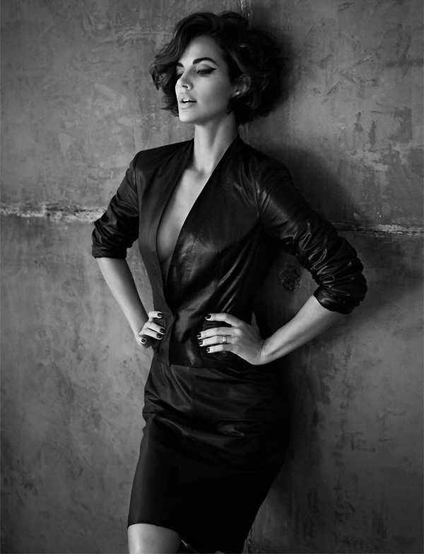 Michella Cruz GQ Russia 8 #white #photo #& #black #photography #fashion