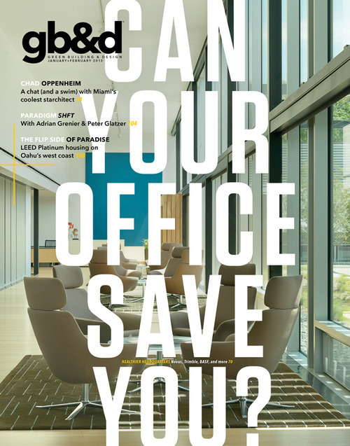 Green Building & Design (Chicago, IL, USA) #design #graphic #cover #editorial #magazine