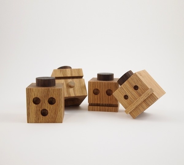Dino Sanchez Totems #wood #toys #craft