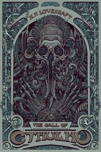 OMG Posters! » Archive » Florian Bertmer's Book Show Prints (Onsale Info) #lovecraft #illustration #poster #cthulhu