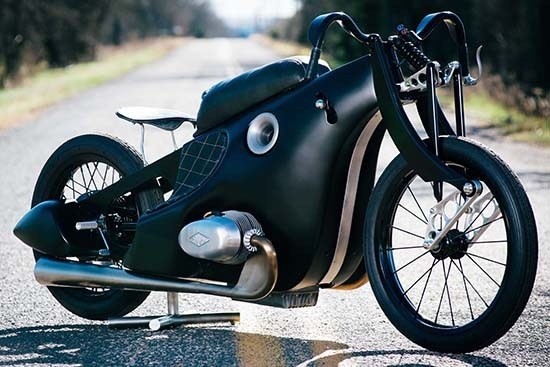 Spectacular!!! The Henne inspired BMW Landspeeder by Revival Cycles. #ErnstHenne #BMWLandspeeder #RevivalCycles