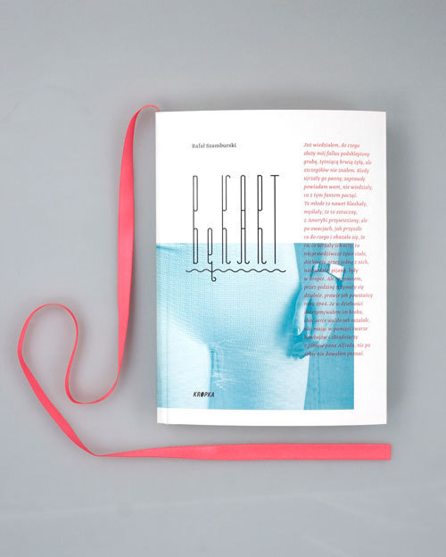 PATRONAT PURPOSE "Bękart" Rafał Szamburski / Fattombo #fattombo #book #bookmark #cover #typography