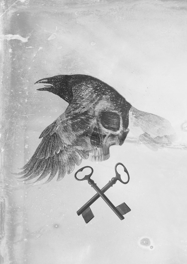 Tagged with: #digital #collage #blackwhite #art
