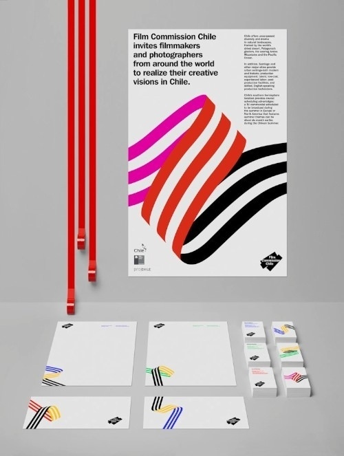 Hey Studios | Pristina.org #red #pink #stripes #black #filmmakers