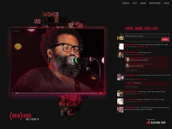 Flip Video - SCAR #website #user #app #interface