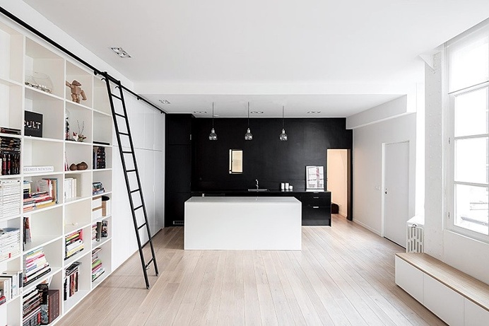 Kabinett Apartment – Conversion of a Former Manufacturing Workshop in Paris