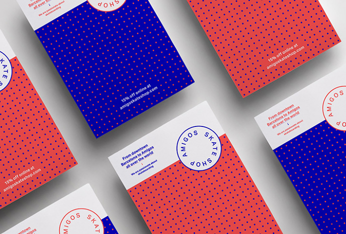Amigos Skate Shop by Jorge León #graphic design #print