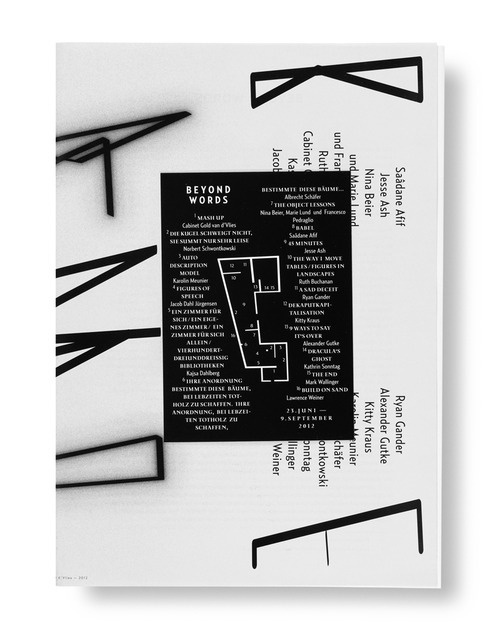 Beyond WordsExhibition Publication #cover #poster