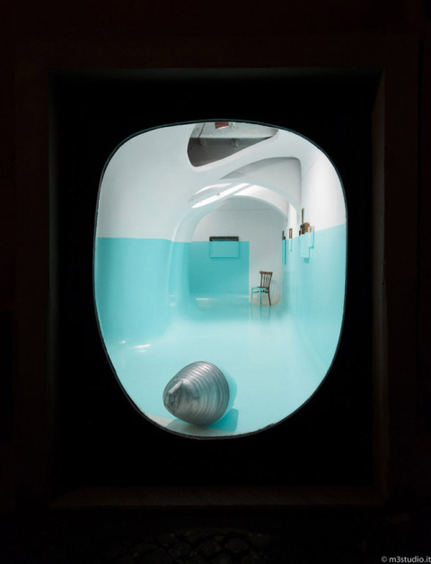 'Antivegetativa' by Davide D'Elia | PICDIT #design #paint #painting #art #blue