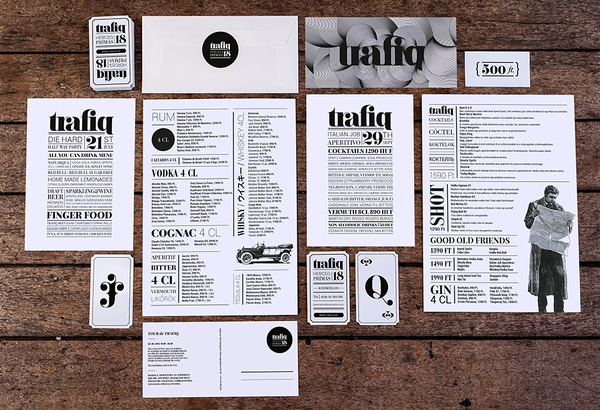 Trafiq « Kiss Miklos #identity #collateral #branding