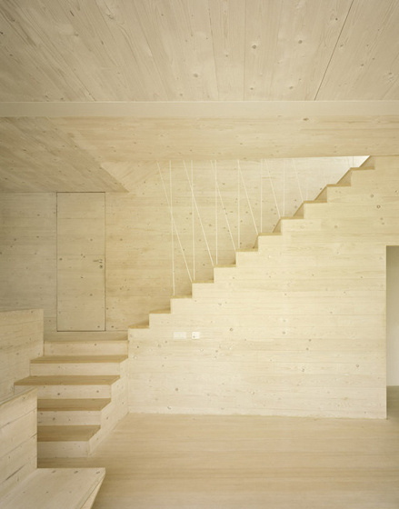 JustK_martenson und nagel theissen_7 #void #solid #interiors #wood #architecture #stairs