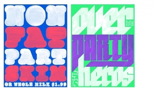 triborodesign | triboro projects #triboro #awesome #poster #fluro #typography
