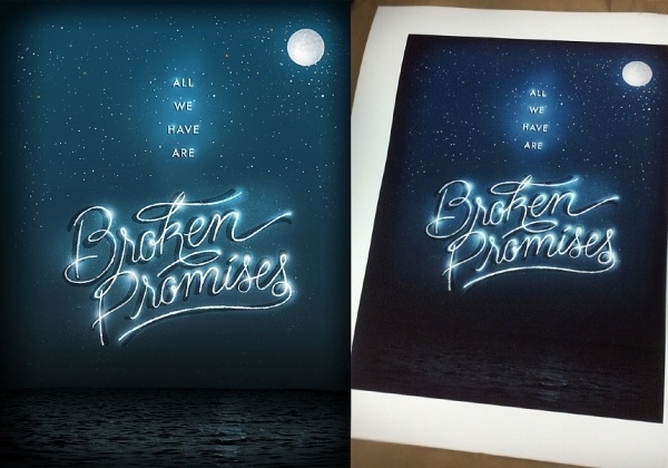 Jillian Adel #lettering #print #lyrics #illustration #poster #music #type