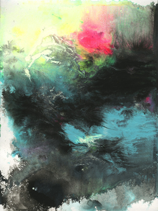 The Whole Landscape Will Be Eternity Michael Cina Art #abstract #painting #art #cina