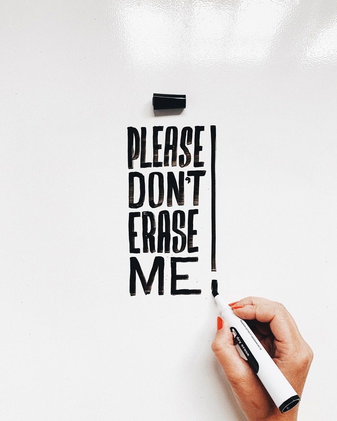 Dry Erase Lettering - Ari Woeste