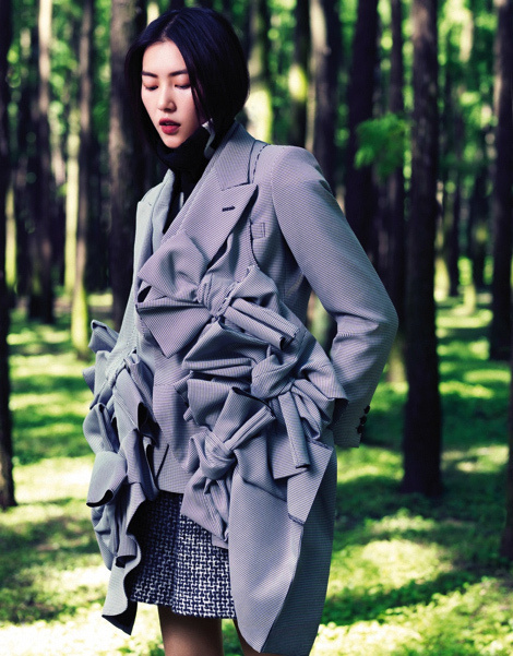 Liu Wen by Stockton Johnson for Grazia China #fashion #model #photography #girl