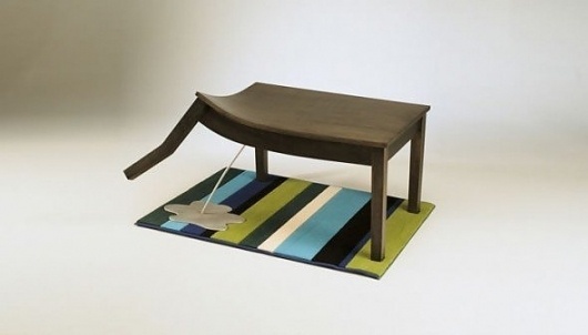 Furniture inspired on cartoons - Wall to Watch #design #product #furniture #pee #rug #table #dog