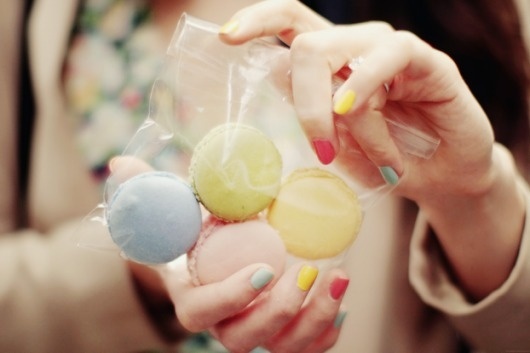 The cherry blossom girl #girl #blossom #sweet #cherry #photography #colors #nails #cookies