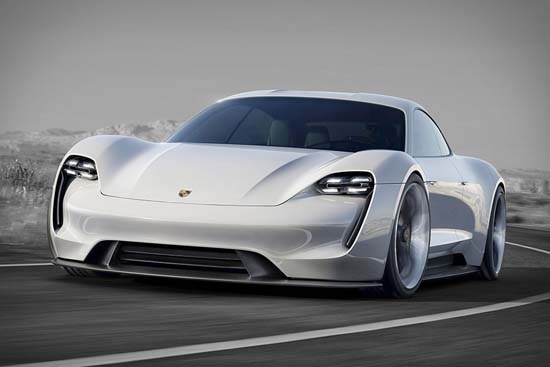 Porsche Mission E electric sports car concept. Could be this the winner of Franfurt's Motor Show? #PorscheMissionE