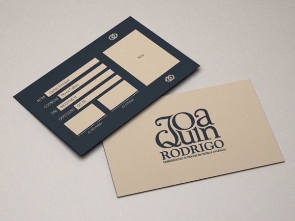 Joaquxc3xadn Rodrigo #lettering #logo #brand #type #typography
