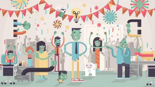 7_860 #flat #luke #illustration #bott #colour