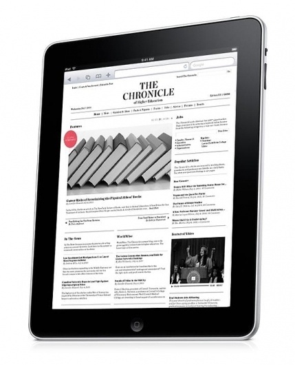 The Chronicle of Higher Education | gregoryhubacek.com #design #interface #app