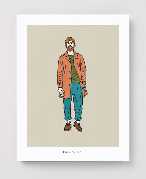 (26) Tumblr #card #illustration #portrait #painting #fashion