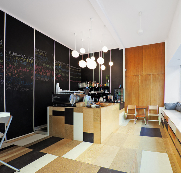 relaks cafe and bike repair shop by super super + moko architects #scrap #material