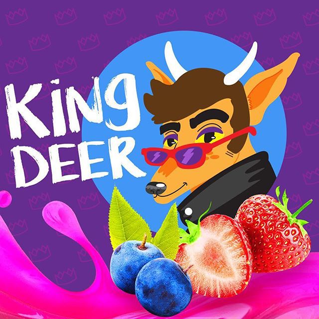 ¿Algo refrescante y extravagante?, King Deer es para ti 🦌🍓