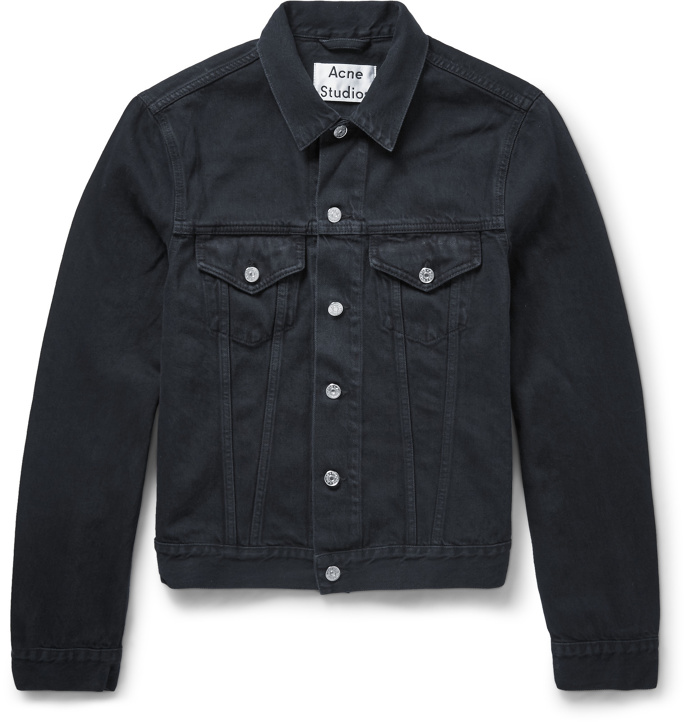 ACNE Slim-Fit Overdyed Denim Jacket