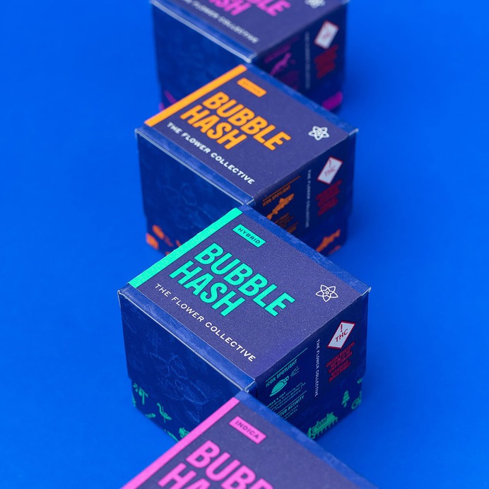 The Flower Collective - Mindsparkle Mag Jonny Black, Richard Roche & Chris von Burske designed The Flower Collective – a cannabis company based in the small mountain town of Nederland, Colorado. #logo #packaging #identity #branding #design #color #photography #graphic #design #gallery #blog #project #mindsparkle #mag #beautiful #portfolio #designer