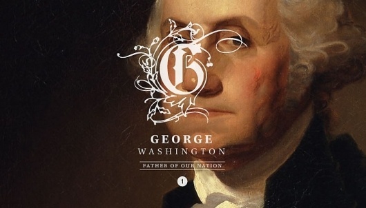 http://brandingtheuspresidents.tumblr.com/ #states #george #washington #design #graphic #american #president #united #america #typography