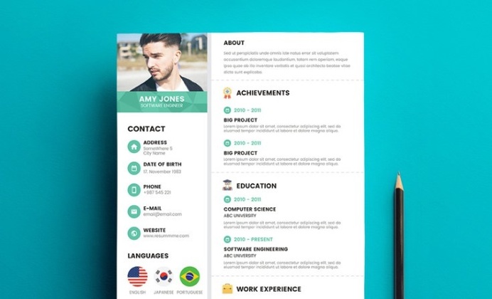 Free Corporate Resume Template