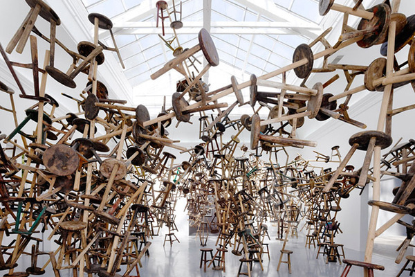 CJWHO ™ (Ai Weiwei's Bang Installation at Venice Art...) #weiwei #installation #2013 #design #venice #art #ai #biennale #bang