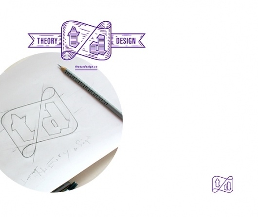 Theory design on the Behance Network #logo #identity