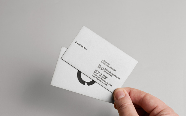 O Architecture #edge #card #color #business