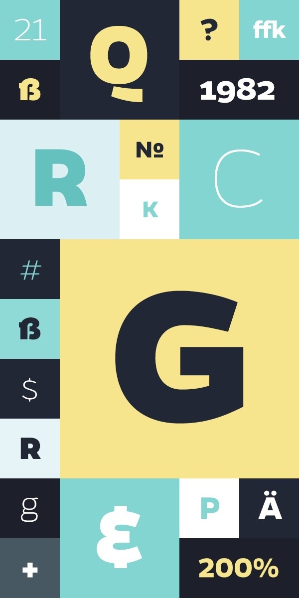 Gentona Fontfamily on Behance #dyherty