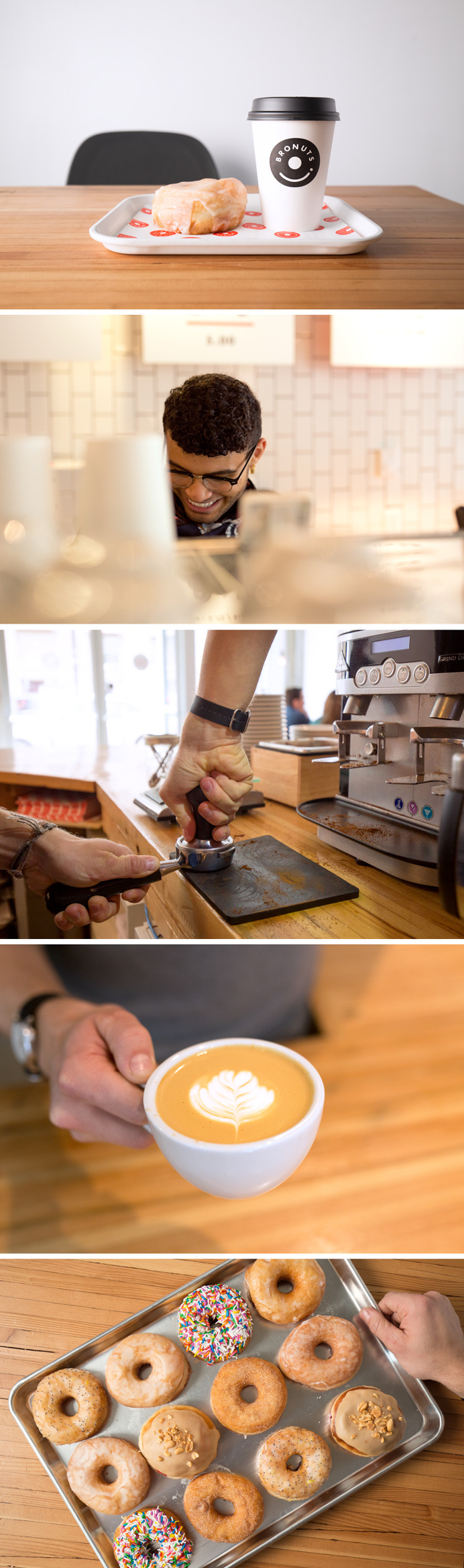 Bronuts Brand Identity - One Plus One Design #Brand #Identity #BrandIdentity #Branding