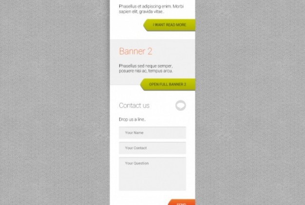 Banner template with contact form Free Psd. See more inspiration related to Banner, Template, Contact, Web banner, Form, Psd, Website template, Simple, Contact form, Horizontal and Websites on Freepik.