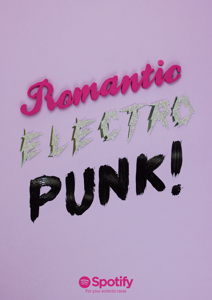 #typography #hand #drawn #type #spotify